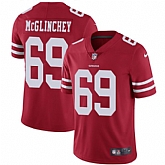 Nike Men & Women & Youth 49ers 69 Mike McGlinchey Red NFL Vapor Untouchable Limited Jersey,baseball caps,new era cap wholesale,wholesale hats